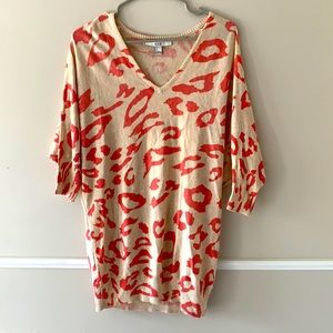 Forever 21 Leopard Sweater